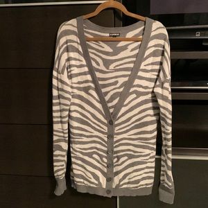 💥3/$20💥 Zebra print cardigan